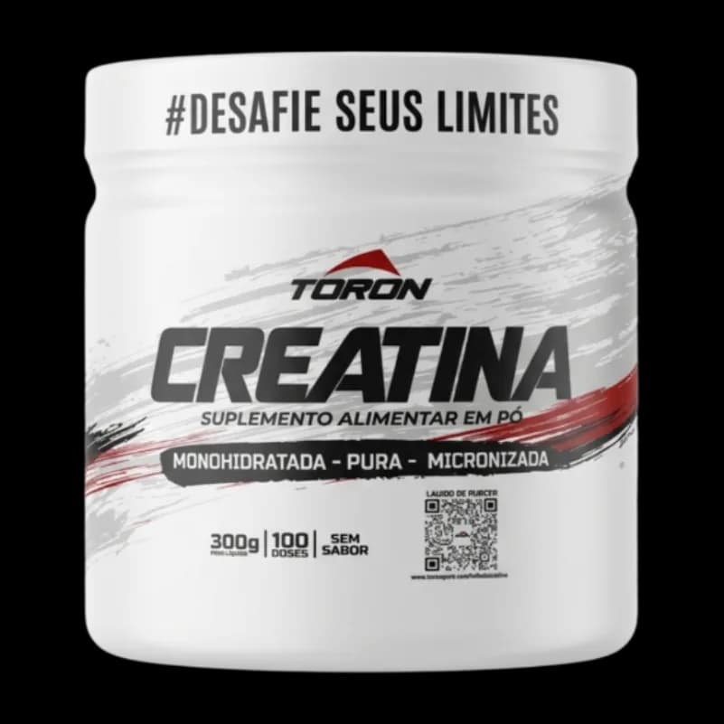 Creatina Pura Toron 300g — Frente