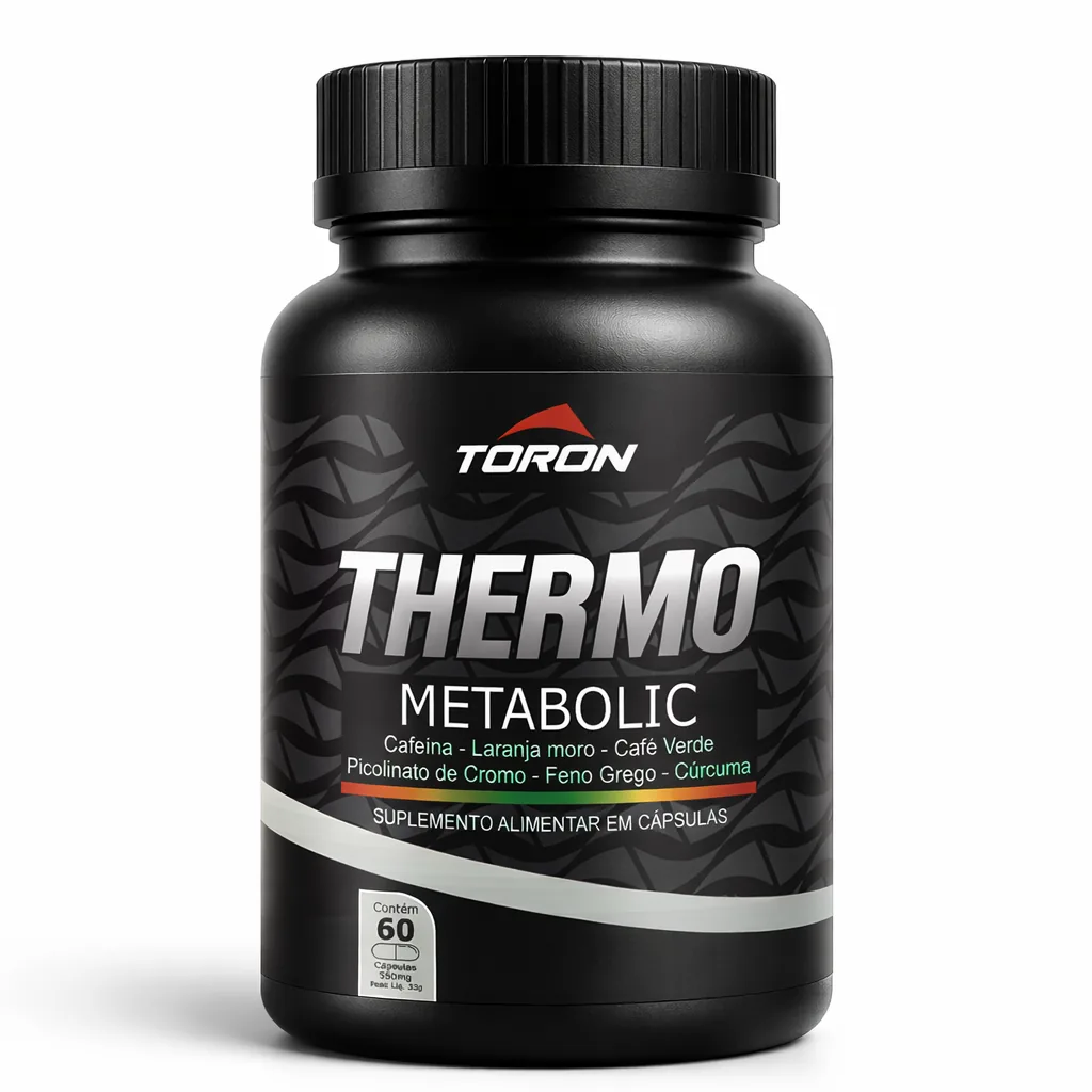 Thermo Metabolic Toron 60 Cápsulas — Frente